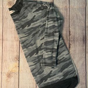 Women’s camo long sleeve top